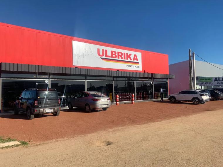 Ulbrika abrió un nuevo local sobre Avenida Lussich y anunció 40% de descuento en pinturas
