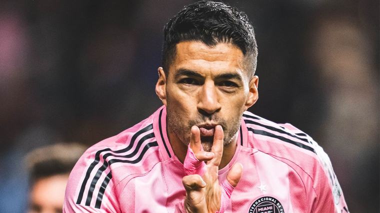 Mirá el golazo de Luis Suárez para Inter Miami que ya suma 12 en la temporada de la MLS de Estados Unidos